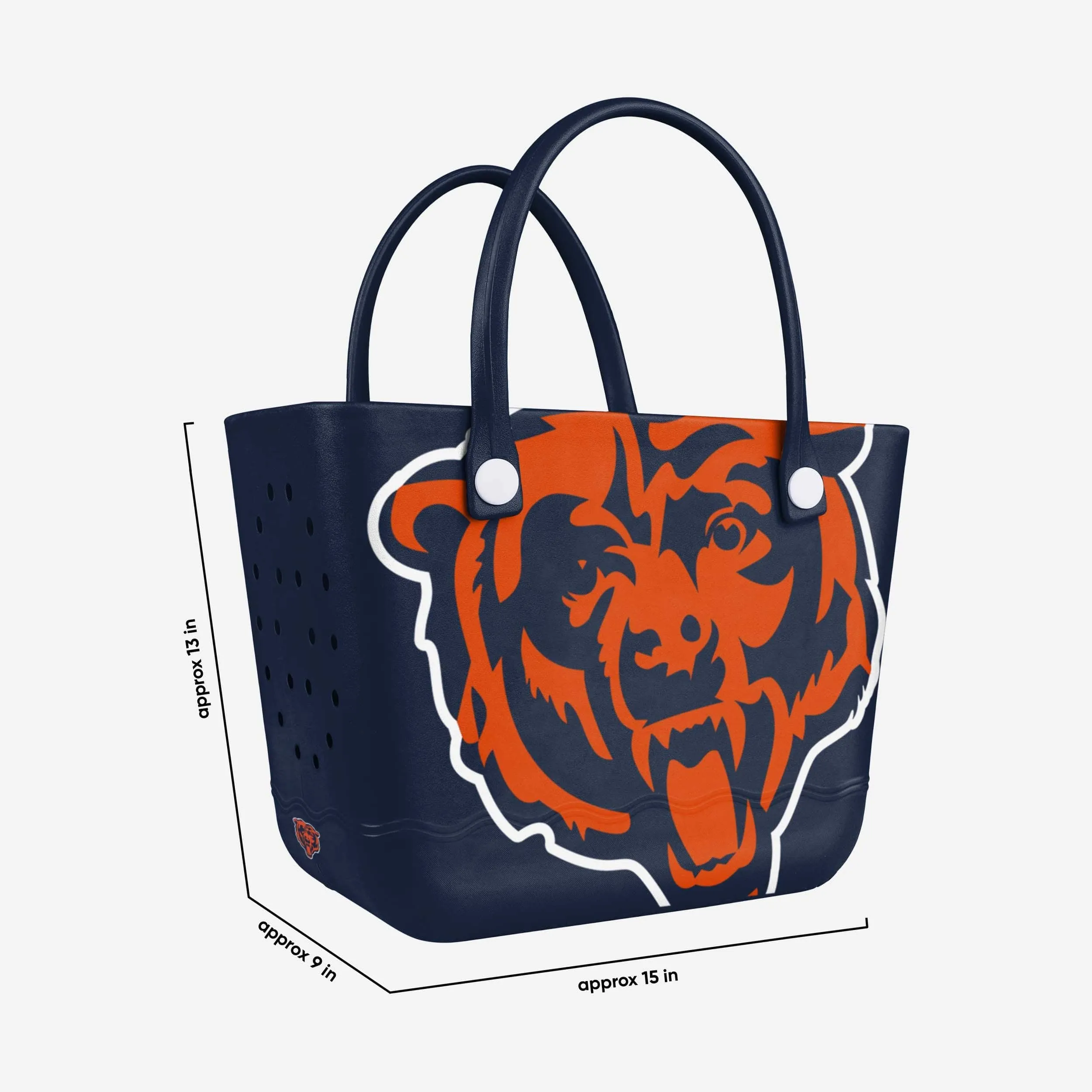 Chicago Bears Big Logo Tailgate Tote Bag