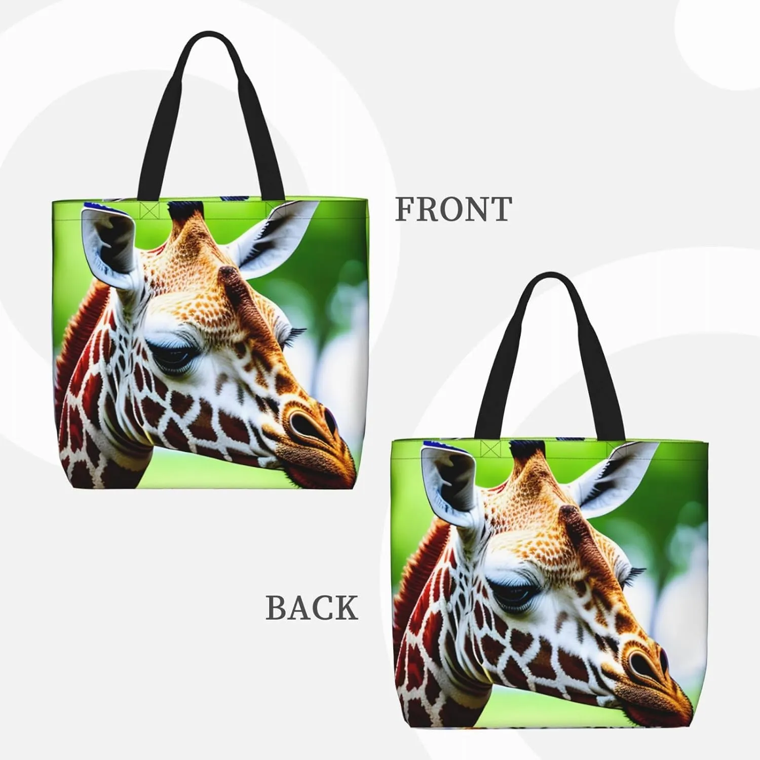 Christmas Snowman 4 Print Tote Bag Casual Shoulder Bag Handbag Reusable Shopping Travel Bag Gifts For Women