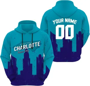 City Custom Basketball Sweatshirt Hoodie Personalized Sweatshirt Name Number Gifts for Fans