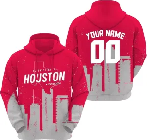 City Custom Basketball Sweatshirt Hoodie Personalized Sweatshirt Name Number Gifts for Fans