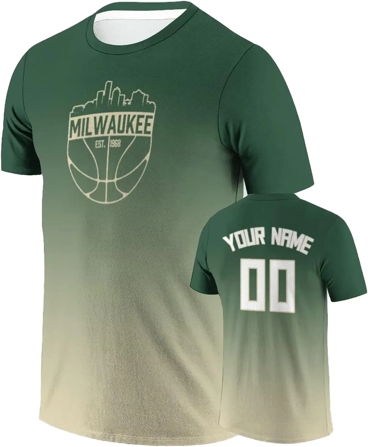 City Custom T-Shirt Team Basketball Shirt Sports Personalized Design Any Name Number Great Gifts for Basketball Fans