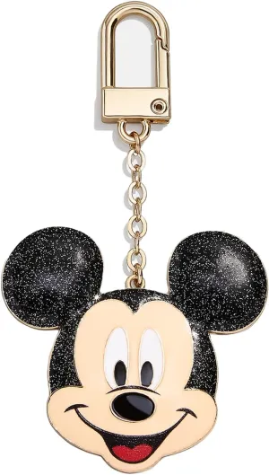 Classic Disney Character Bag Charm - Sparkly Keychain for Kids, Clip-On Disney Accessory