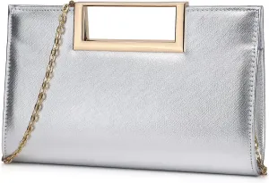Clutch Purse for Women Fashion PU Leather Evening Bag Elegant Purse for Wedding Party Formal Daily Cocktail