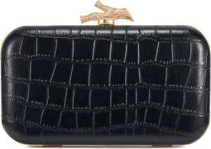 Clutch Purses for Women Evening/Wedding Chic Woven Bag Formal PU Leather Purse Designer Handbags for Women