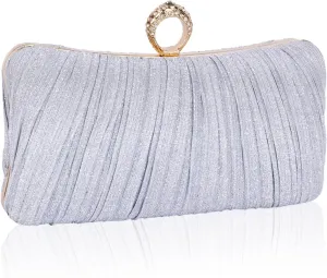 Clutch Purses for Women, Rhinestone Evening Bags Party Purse, Sparkling Handbag Purses for Bridal Wedding Evening Prom Party