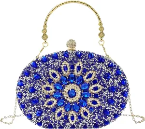 Clutch Purses For Women Rhinestone Evening Purse Sparkling Handbags Crystal Clutch For Wedding Party