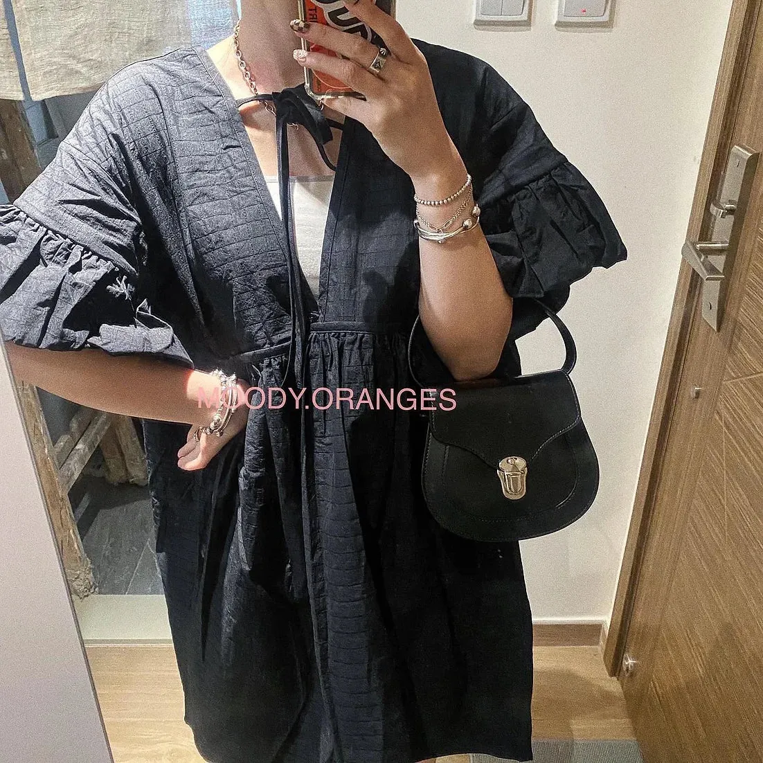 COMME des GARÇONS Locket Clutch Bag