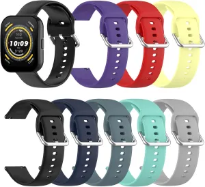 Compatible with AKUMAKA G39 Smart Watch Bands Women Men, Adjustable Soft Silicone Sport Replacement Wristband Strap Accessories for AKUMAKA G39