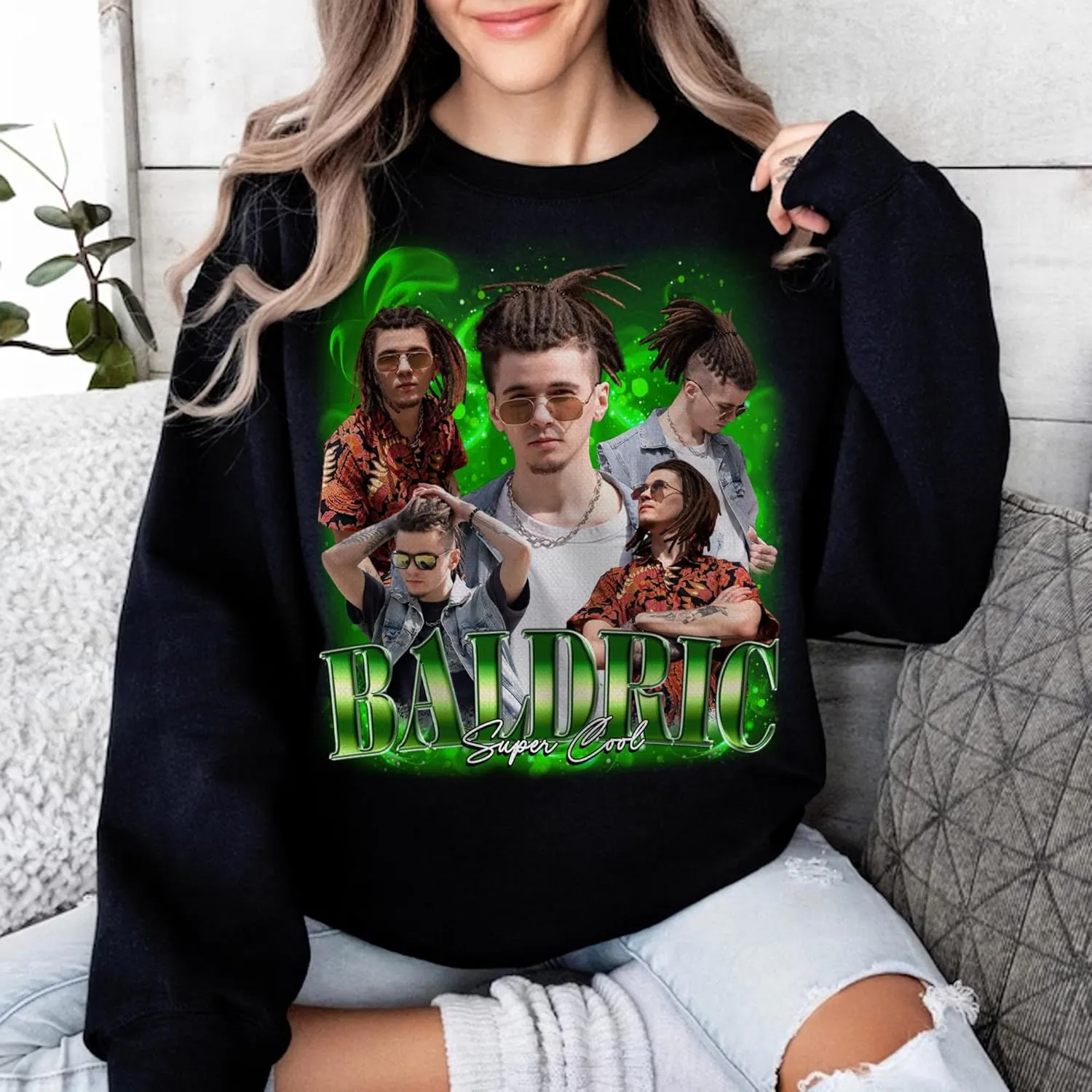 Custom Bootleg Rap Tee Shirt for Women & Men - Custom Face & Photo Picture Shirt Gift Idea for Couples, Family & Friends