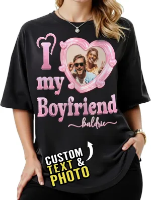 Custom Bootleg Rap Tee Shirt for Women & Men - Custom Face & Photo Picture Shirt Gift Idea for Couples, Family & Friends
