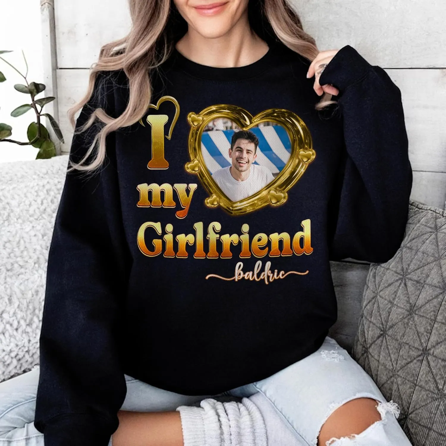 Custom Bootleg Rap Tee Shirt for Women & Men - Custom Face & Photo Picture Shirt Gift Idea for Couples, Family & Friends