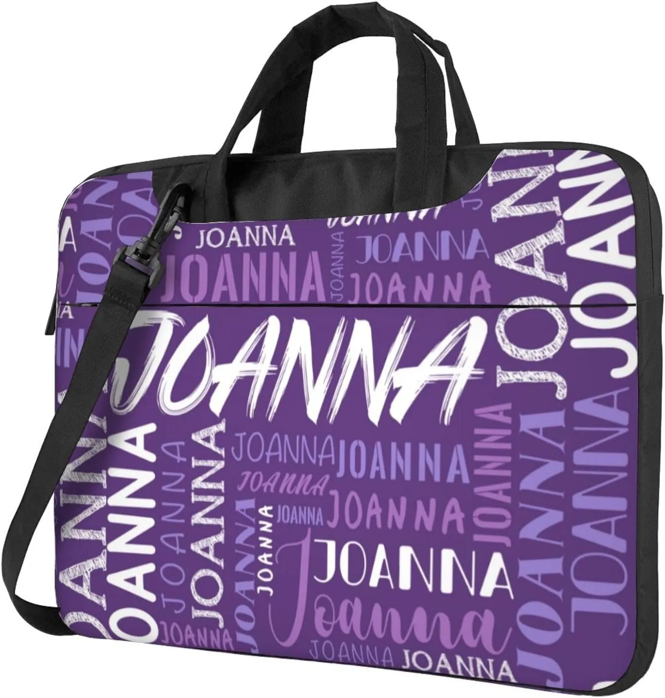 Custom Laptop Bag with Name, Personalized Shoulder Bag for Laptop, Customized Portable Computer Bag Gifts for Business Office