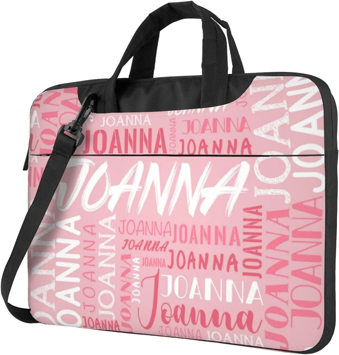 Custom Laptop Bag with Name, Personalized Shoulder Bag for Laptop, Customized Portable Computer Bag Gifts for Business Office