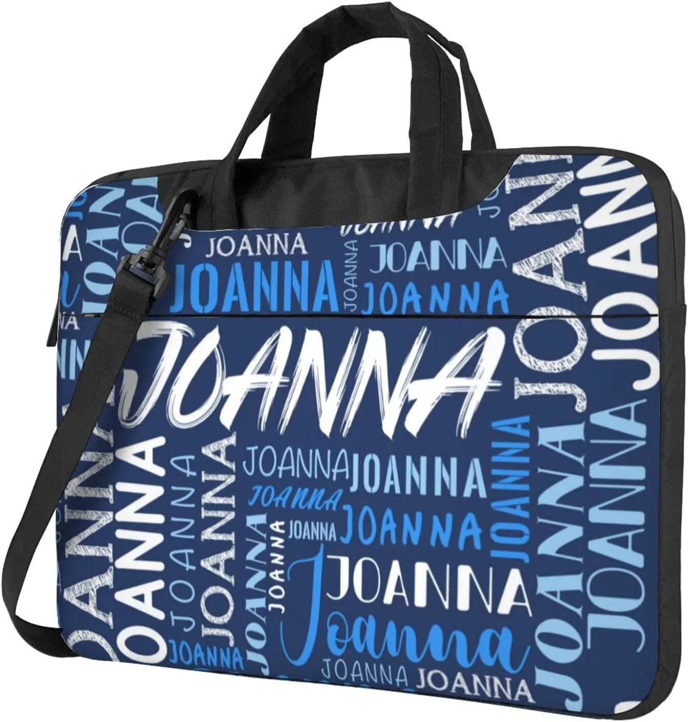 Custom Laptop Bag with Name, Personalized Shoulder Bag for Laptop, Customized Portable Computer Bag Gifts for Business Office