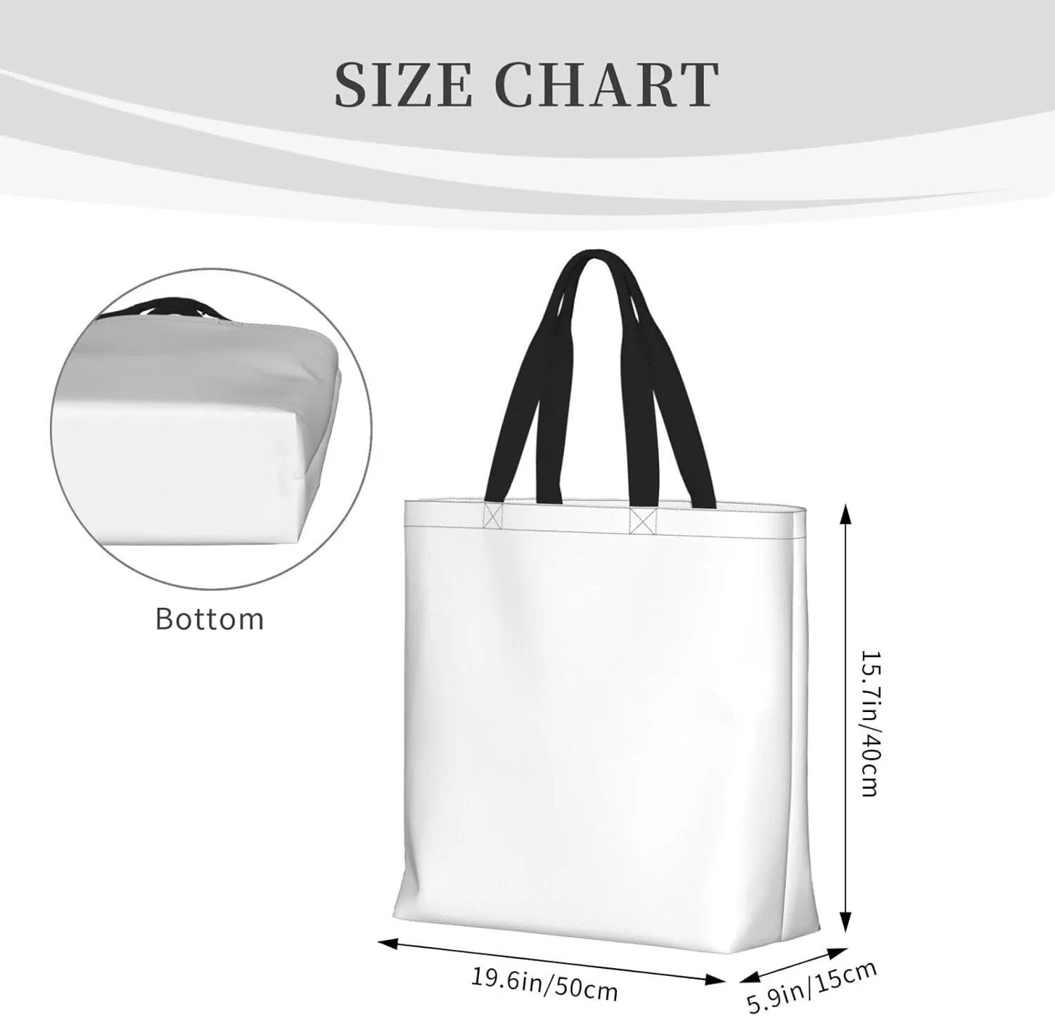 Custom Tote Bags Custom Bag With Logo Personalized Bags Shopping Bags Reusable Grocery Bags Bulk For Women Teachers Gifts