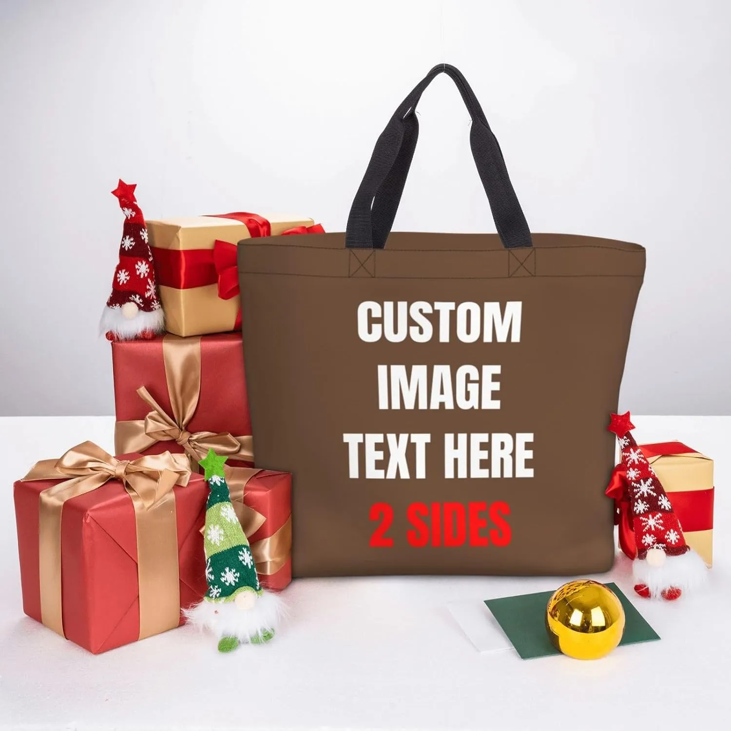 Custom Tote Bags Custom Bag With Logo Personalized Bags Shopping Bags Reusable Grocery Bags Bulk For Women Teachers Gifts