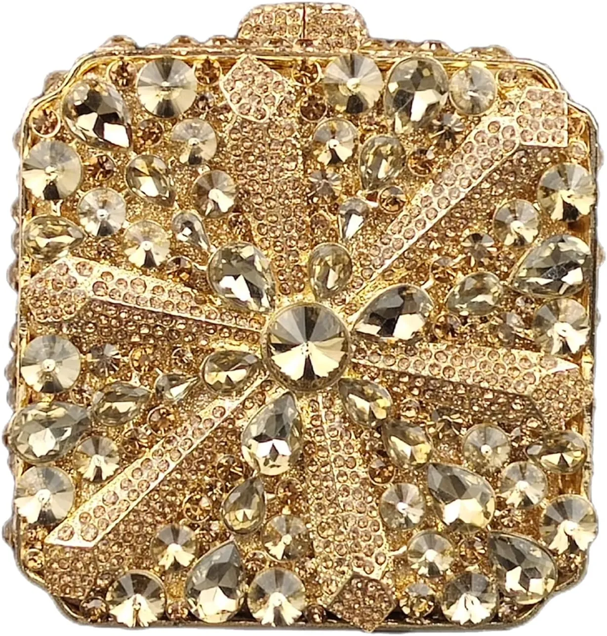 Cute Crystal Box Clutch Glitter Evening Bags Women Rhinestone Handbags and Purses Party Wedding