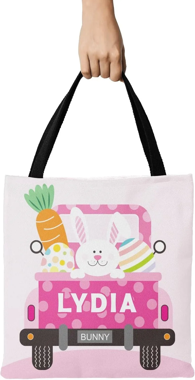 Cute Sea Turtle Personalized Canvas Tote Bags, Reusable Bags for Shopping,Travel,Handbag Gift