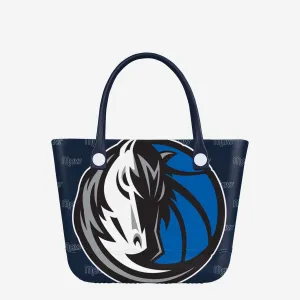 Dallas Mavericks Big Logo Mini Print Tailgate Tote Bag