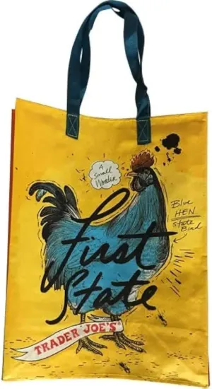 Delaware Theme Trader Joe's Reusable Shopping Tote Bag