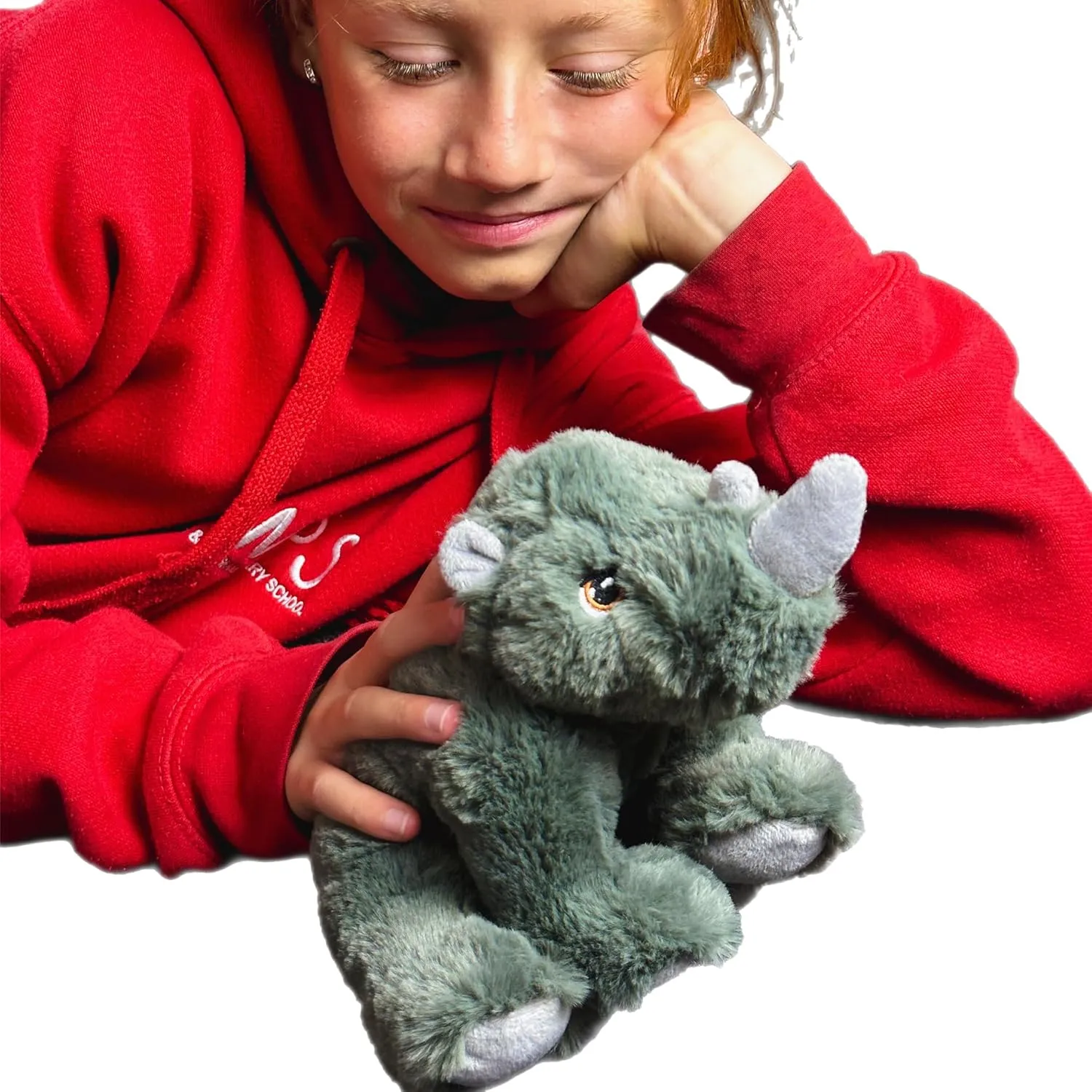 Deluxe Paws 100% Recycled Plush Eco Toys (Rhino)