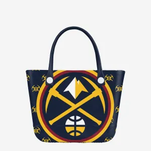 Denver Nuggets Big Logo Mini Print Tailgate Tote Bag