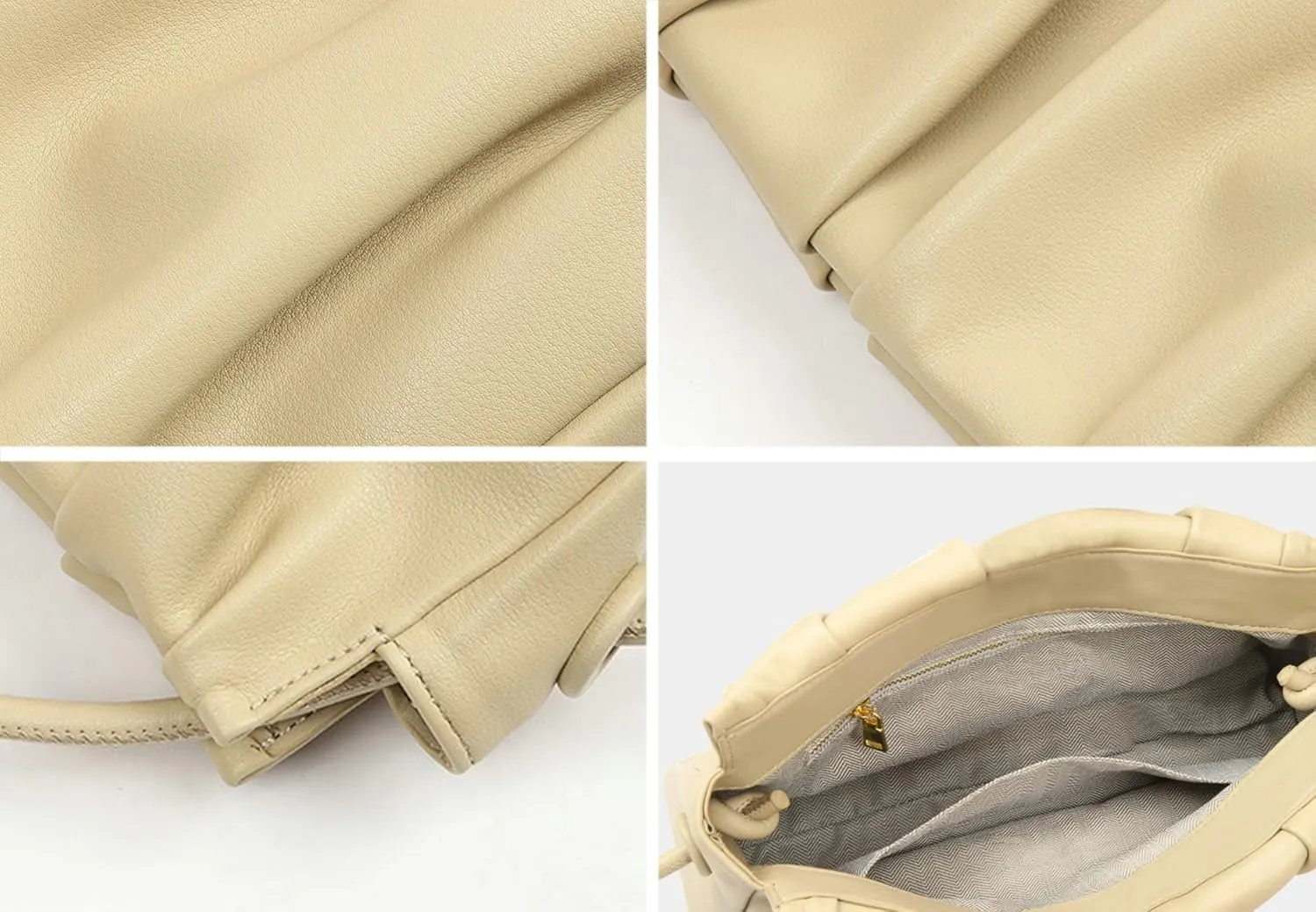 Designer Cloud Bag Crossbody Bags for Women Classic Shoulder Bag Handbag Clutch and Purse for Travel Party Work Everyday