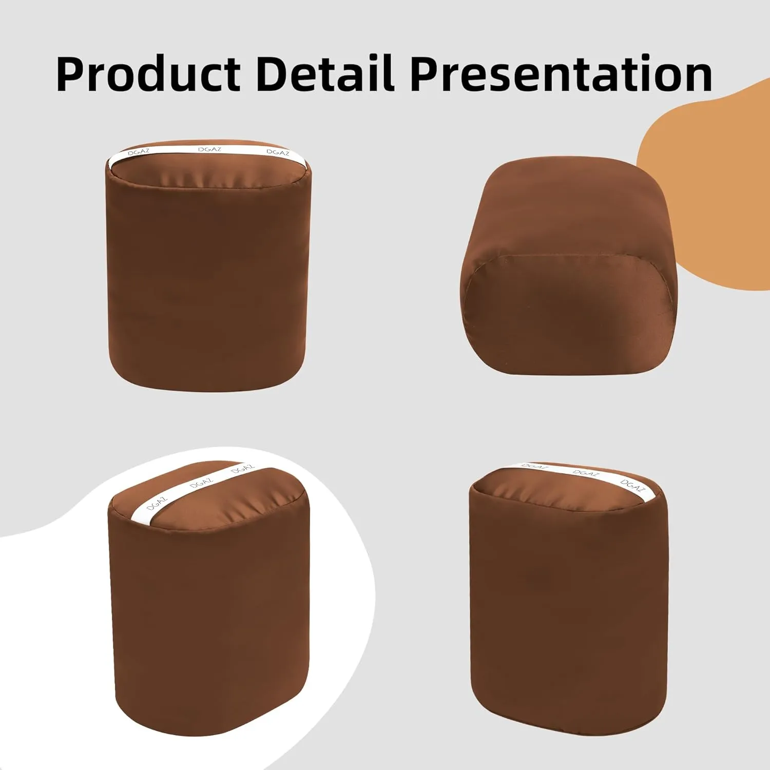 DGAZ Purse Pillow Insert for Hermes In the loop bags, Memory Foam, Silky Pillow Shaper for Luxury Handbags(Gold,In the loop23)
