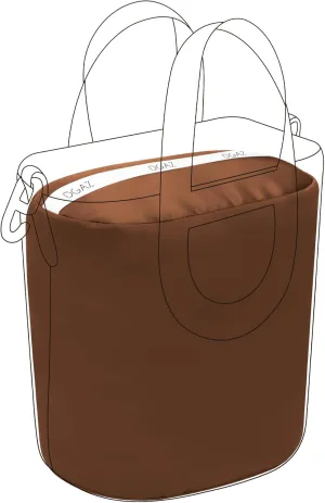 DGAZ Purse Pillow Insert for Hermes In the loop bags, Memory Foam, Silky Pillow Shaper for Luxury Handbags(Gold,In the loop23)