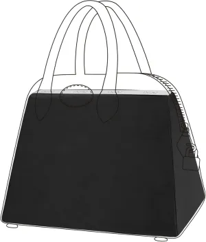 DGAZ Purse Pillow Shaper Insert for Bolide 1923mini/25/27/31/35 Bags, Silky Pillow Shaper for Luxury Handbags(Black,1923mini)