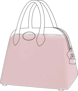 DGAZ Purse Pillow Shaper Insert for Bolide 1923mini/25/27/31/35 Bags, Silky Pillow Shaper for Luxury Handbags(Pink,1923mini)