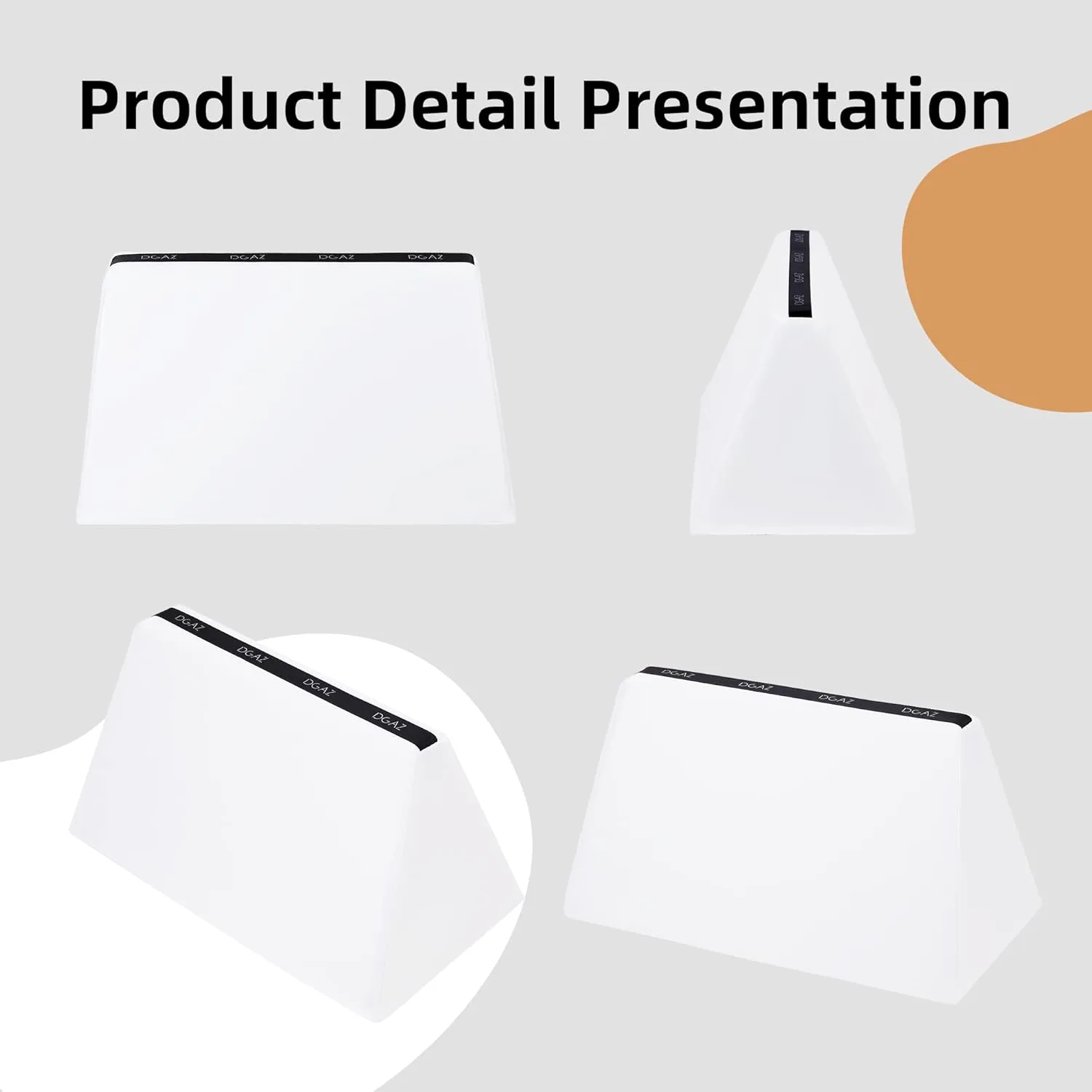 DGAZ Purse Pillow Shaper Insert for Bolide Bags, Silky Pillow Shaper for Luxury Handbags(White,1923 mini)