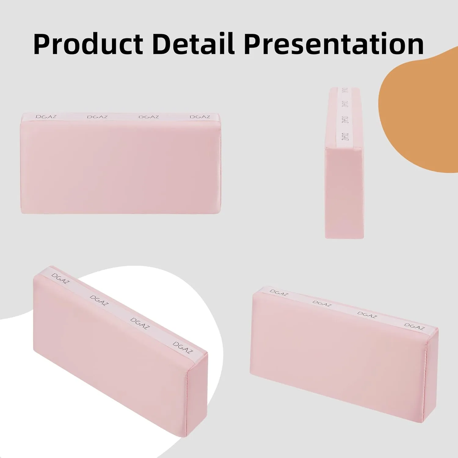 DGAZ Purse Pillow Shaper Insert for Chanel CF Bags, Silky Pillow Shaper for Luxury Handbags（Pink, Medium 25）