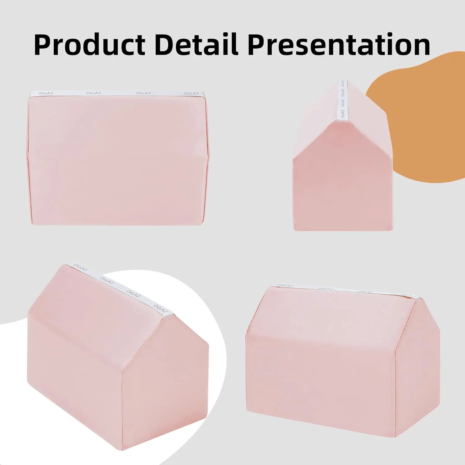 DGAZ Purse Pillow Shaper Insert for LV Speedy 16/New16/20/25/30/35/40/45 Bags, Silky Pillow Shaper for Luxury Handbags(Pink,20)