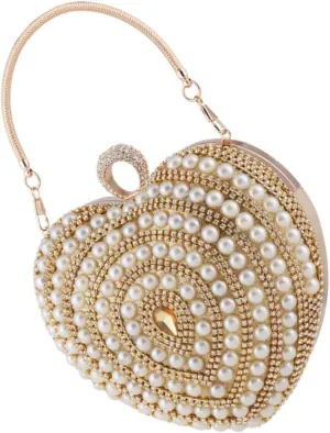 Diamond-in Evening Bag Elegant Compact for Parties Balls and Special Occasions