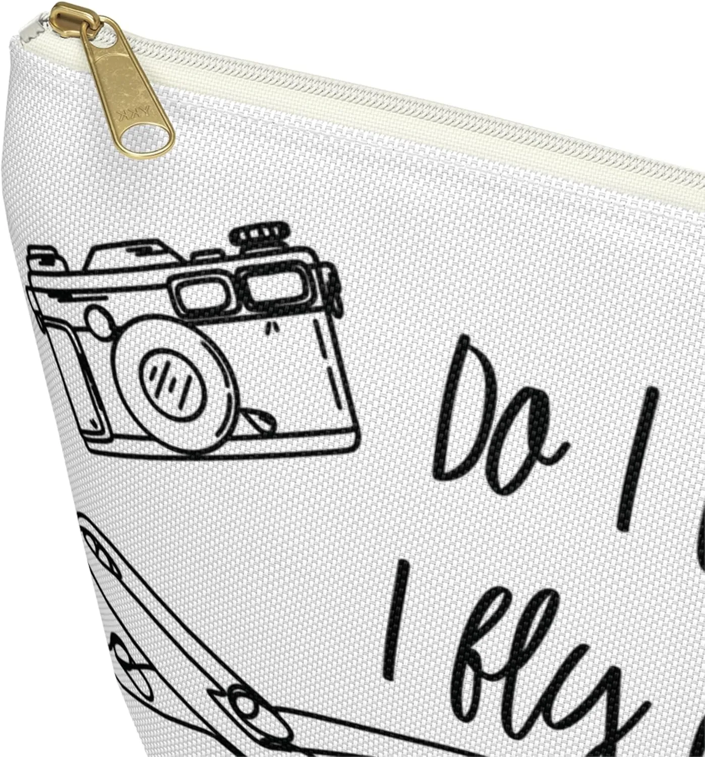 Do I look like I Fly Economy Travel Funny Makeup Bag Toiletries Women Bridal Party Traveler Travel Agent Small Accessory Bag