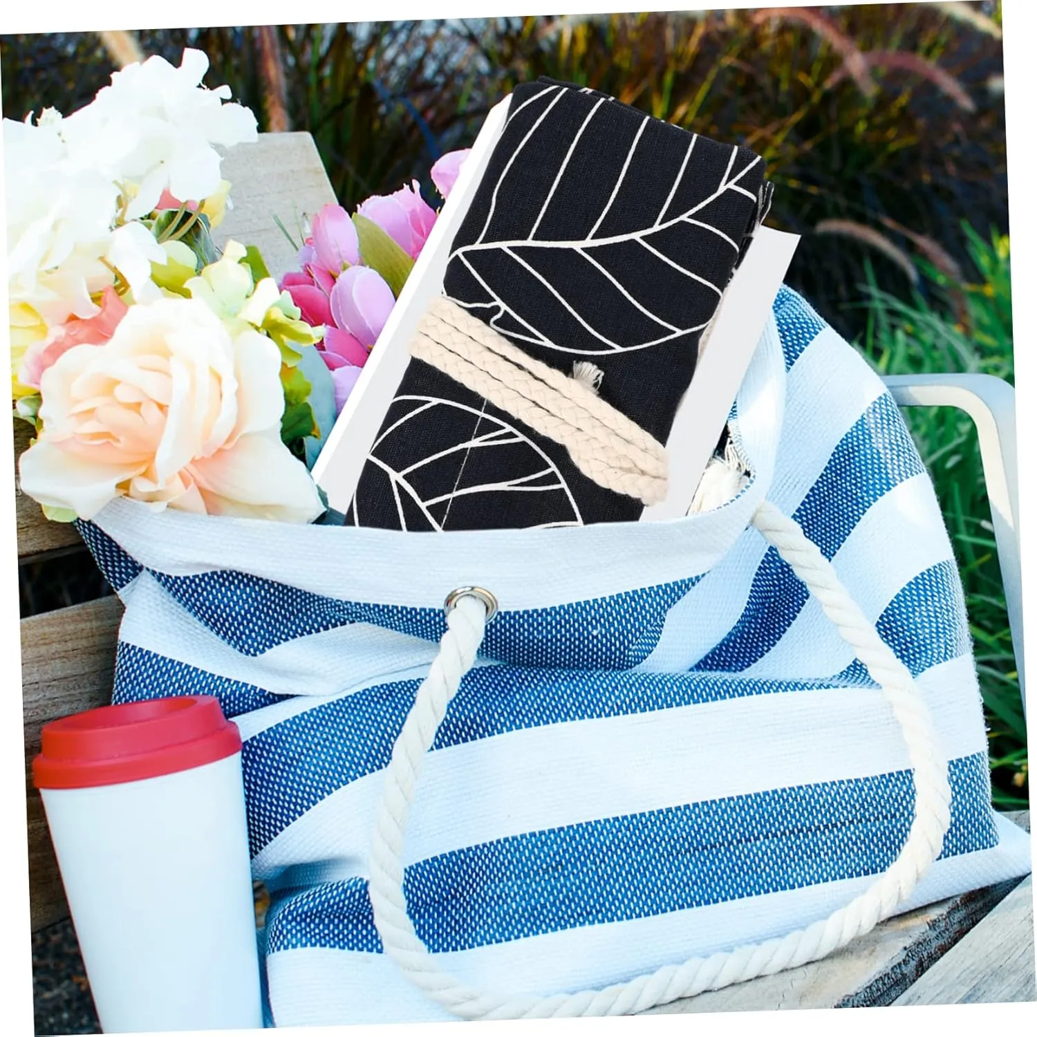 DOITOOL 3pcs Portable Makeup Brush Bag Organizer Multiple Slots for Travel Stylish Rolling Wrap Pouch for Cosmetics Pens and Markers Convenient Storage for Students and Professionals