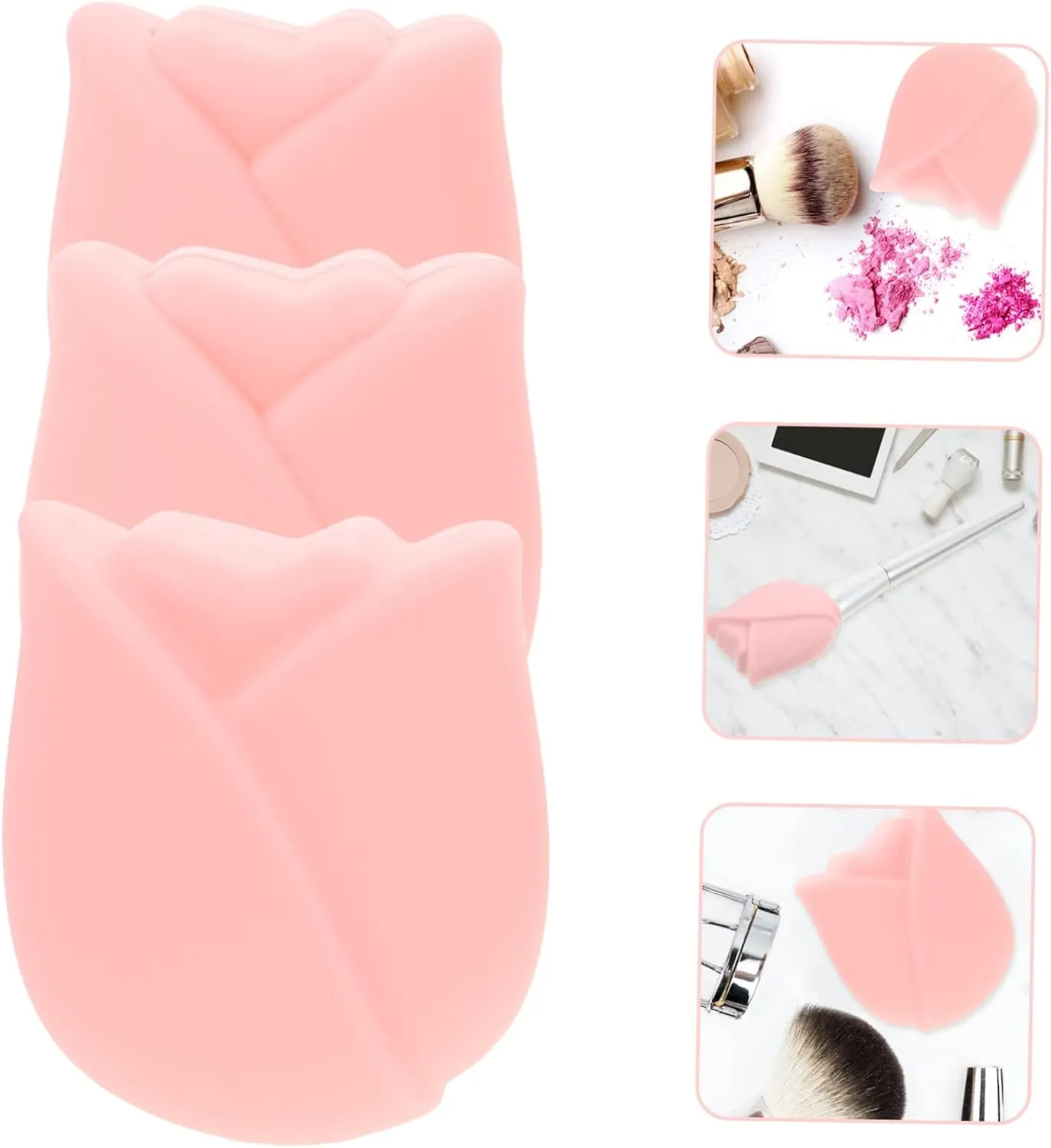 DOITOOL 9pcs Makeup Brush Travel for Organizing and Protecting Makeup Brushes Flexible and Reusable Storage