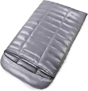 Double Sleeping Bag ??Queen Size Waterproof Sleeping Bag Good, Lightweight, for Camping, Cool Weather Backpacking, Hiking Ultralight Warm