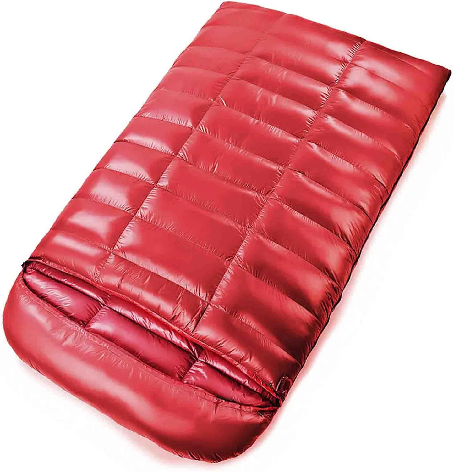 Double Sleeping Bag ??Queen Size Waterproof Sleeping Bag Good, Lightweight, for Camping, Cool Weather Backpacking, Hiking Ultralight Warm