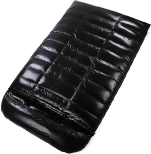 Double Sleeping Bag ??Queen Size Waterproof Sleeping Bag Good, Lightweight, for Camping, Cool Weather Backpacking, Hiking Ultralight Warm