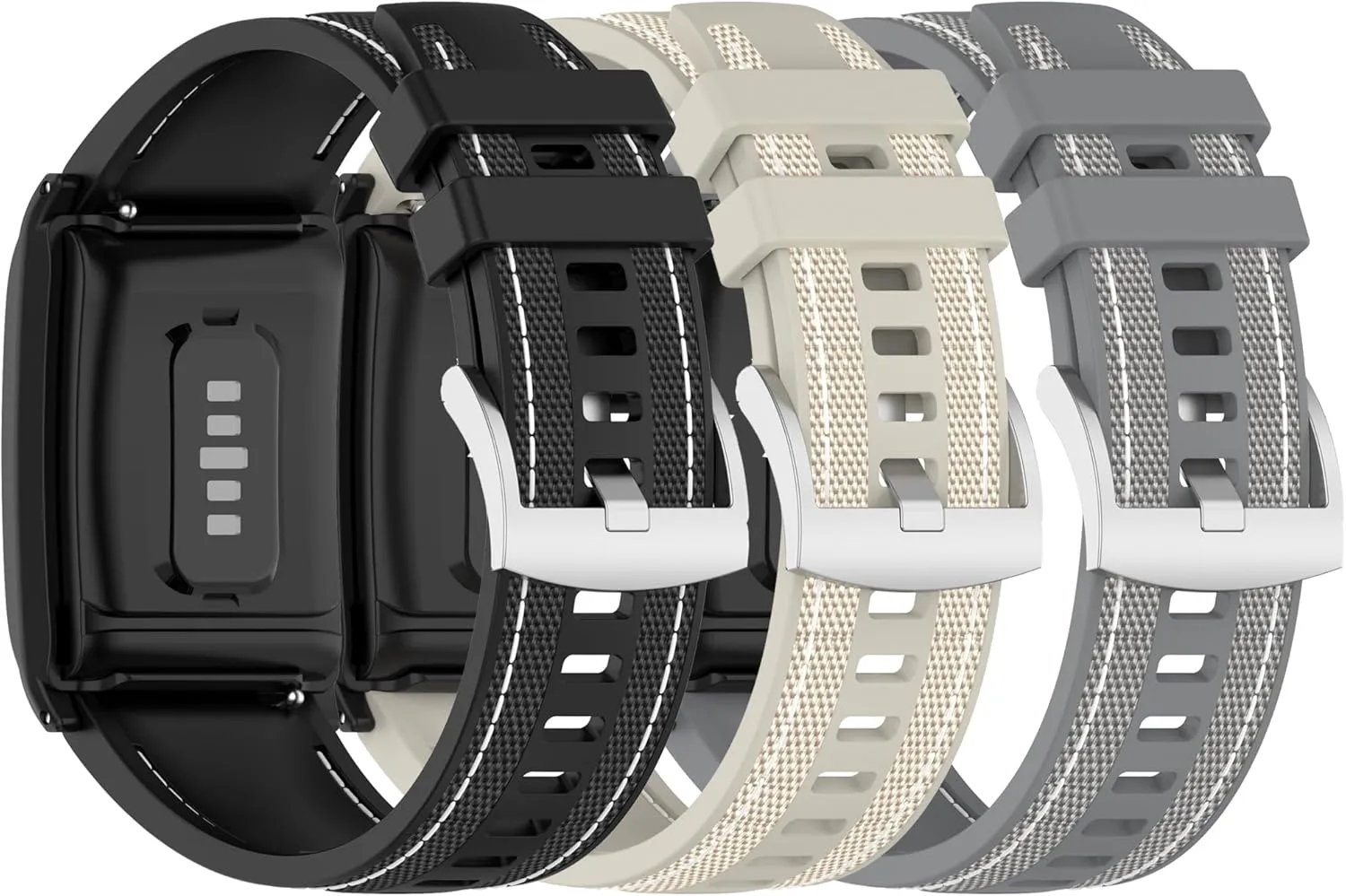 E ECSEM Silicone Band Compatible with WHOOP Watch Bands Women&Men, Soft Wristband Waterproof Replacement Sport Strap for WHOOP 4.0 Fitness & Activity Tracker