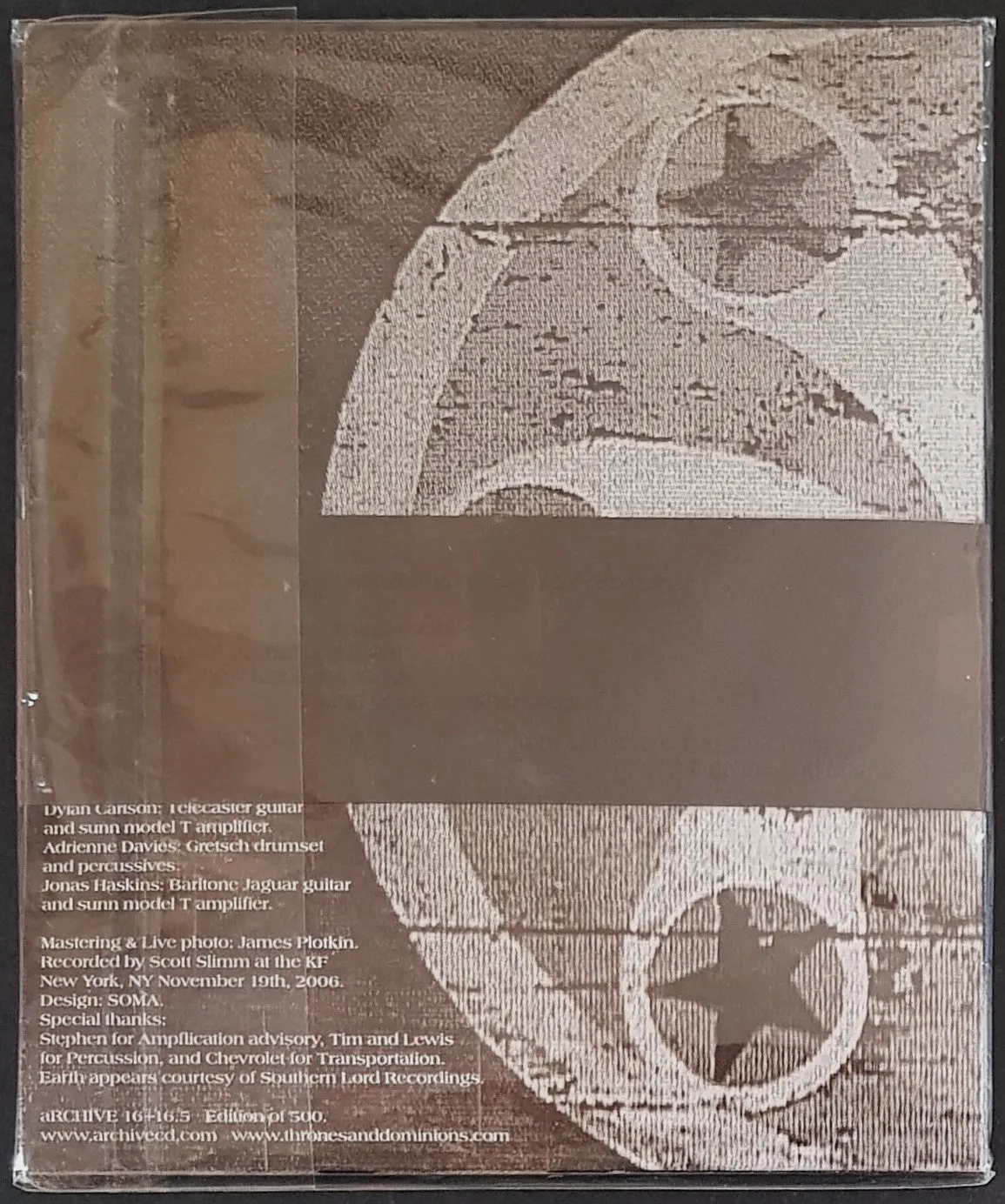 Earth - Live Hex; In A Large City On The North American Co
