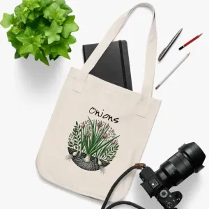 Eco Chic Organic Canvas Tote with Spacious Open Main