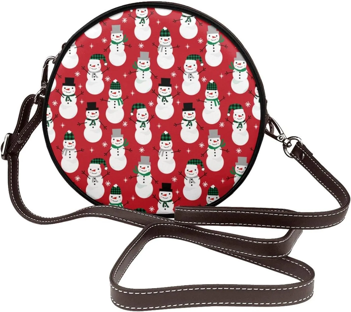 Elegant Leather Crossbody Handbag for Women