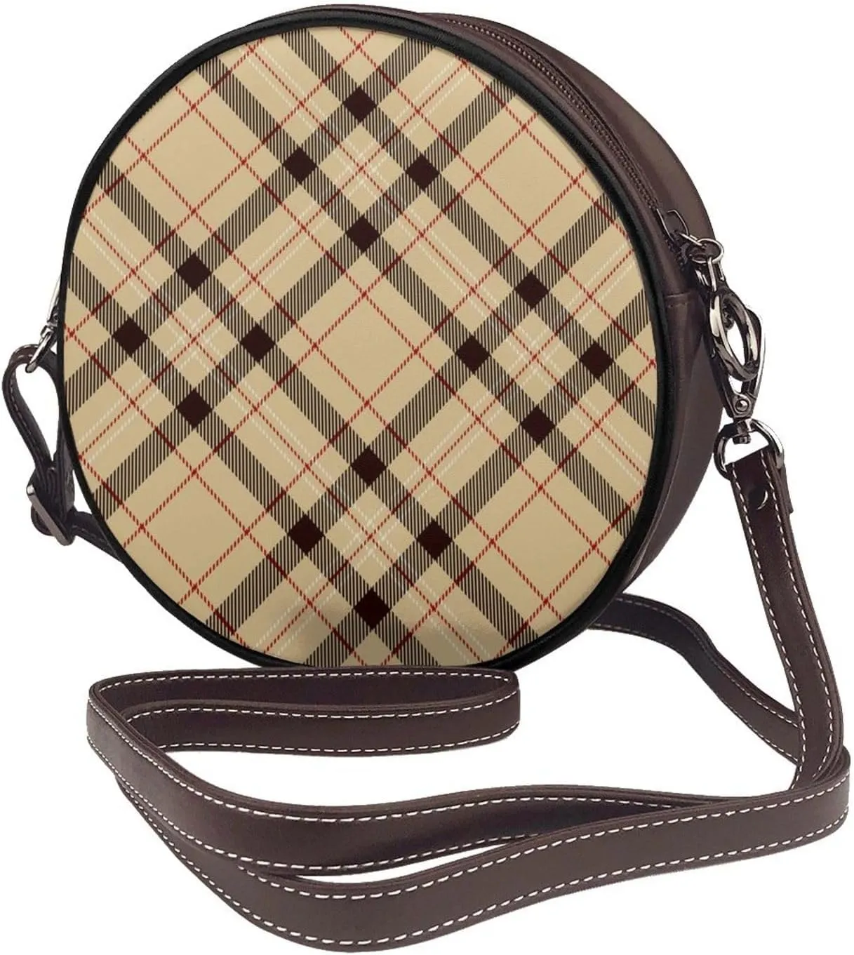 Elegant Leather Crossbody Handbag for Women