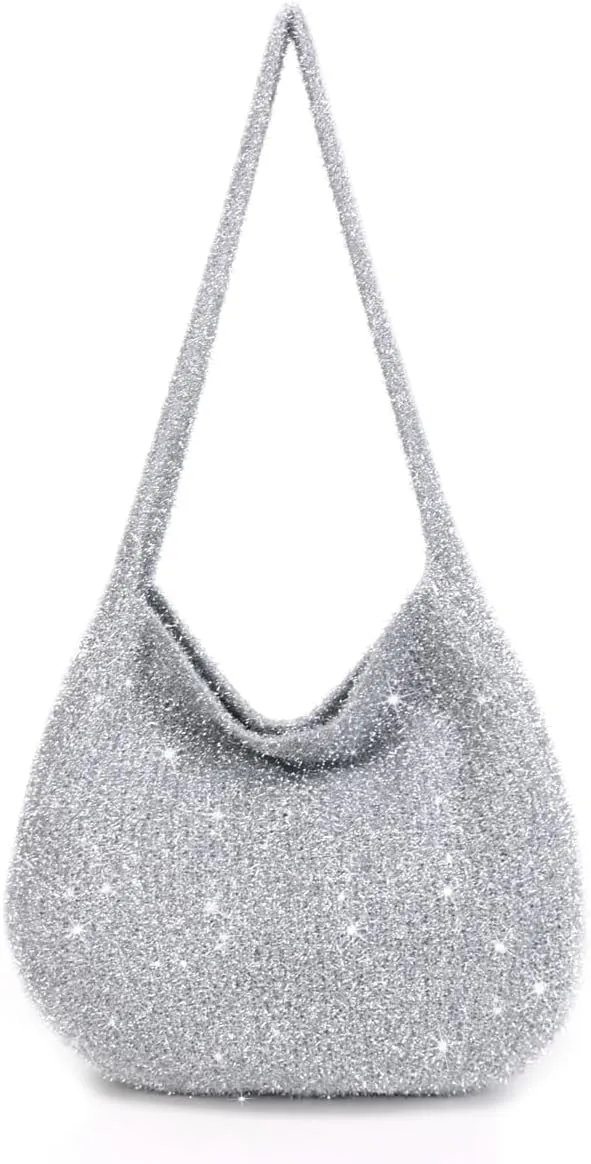 ENBEI large Sparkly bag for clubbing party tote bag aesthetics for women .Christmas,New Year,Gifts for Women with Gift Boxes