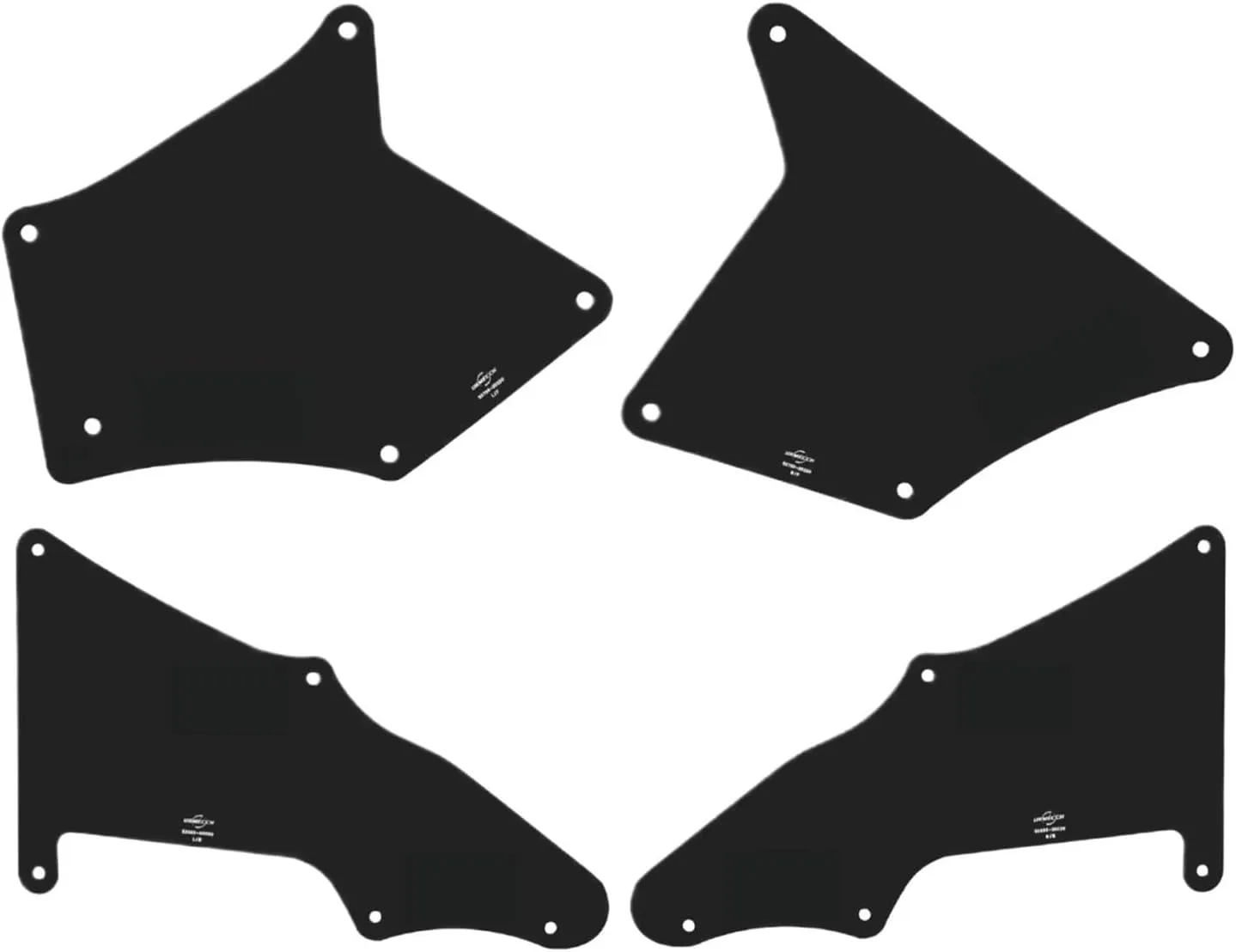 Engine Splash Guards Inner Liner Mud Flaps，Compatible with Toyota 4 Runner 2003-2020 FJ Cruiser 2007-2014 Land Cruiser Prado 2003-201