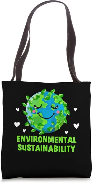 Environmental Sustainability Ecology Sustainable Ecosystem Tote Bag