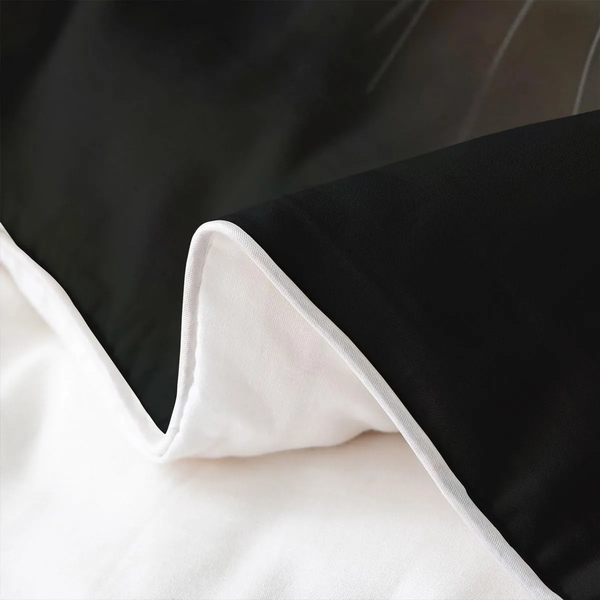Erosebridal 100% Cotton Skunk Duvet Cover King Size,Black and White 3D Skunk Bedding Set for Kids Boys Gilrs,Stuffed Animal Comforter Cover,Mammal Wildlife Bedspread Cover with 2 Pillow Cases